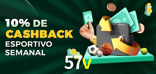 10% de bônus de cashback na 57v